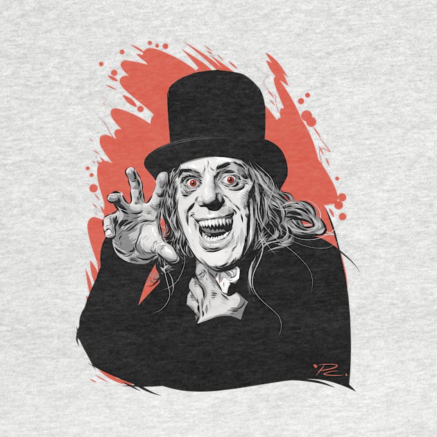 Lon Chaney - An illustration by Paul Cemmick by PLAYDIGITAL2020